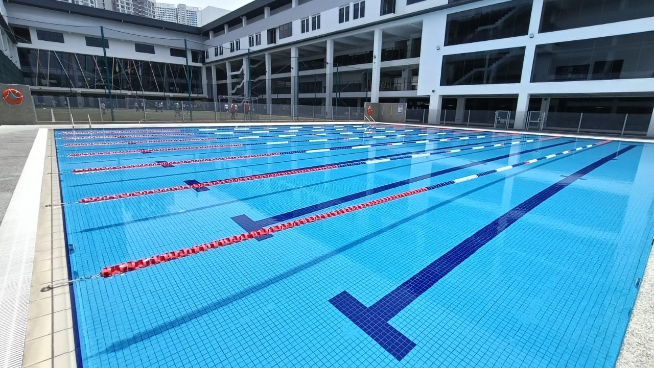 International school pool